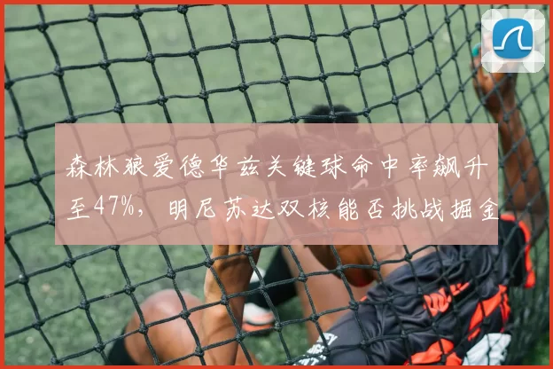 森林狼爱德华兹关键球命中率飙升至47%，明尼苏达双核能否挑战掘金？